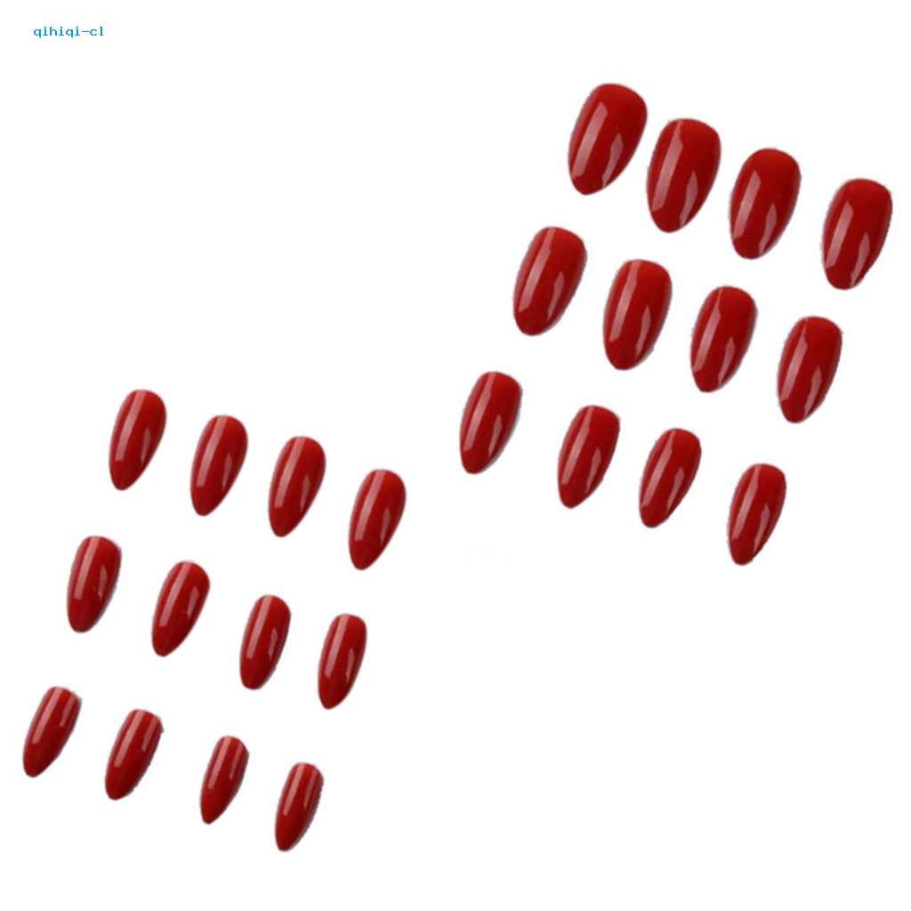 Qihiqi Móng Tay Giả Lấp Lánh Tự Nhiên Bền Và Thoải Mái