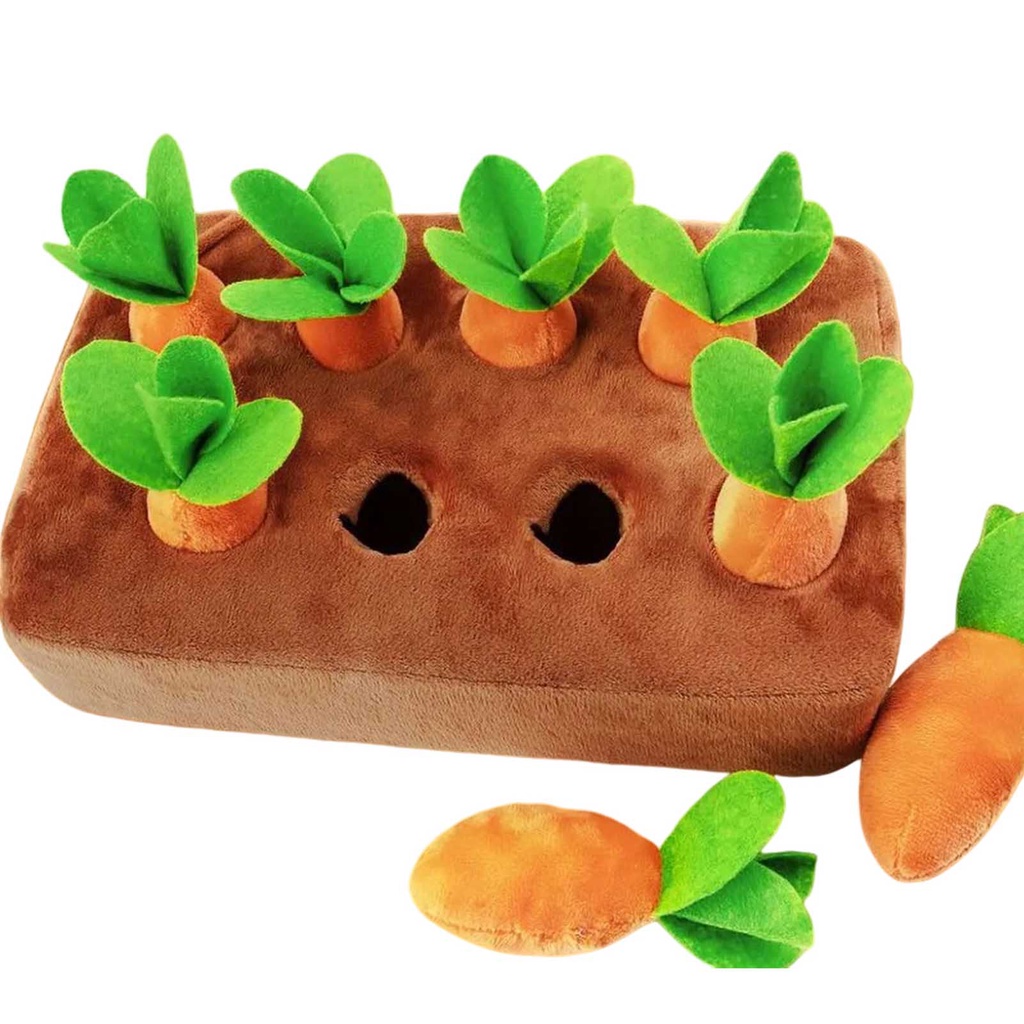 Montessori Cà Rốt Nhồi Bông Đáng Yêu Cho Bé