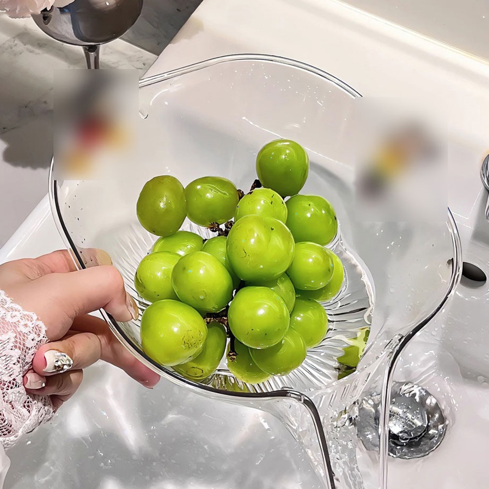 Rổ thoát nước EELHOE dùng rửa rau củ/trái cây thiết kế sáng tạo đa năng cho nhà bếp gia đình