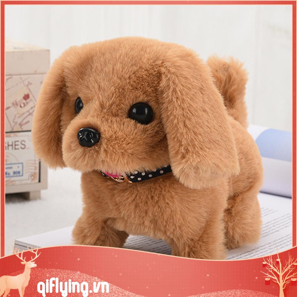 Chó robot Nhồi Bông Chạy Bằng Pin Trang Trí Nhà Cửa