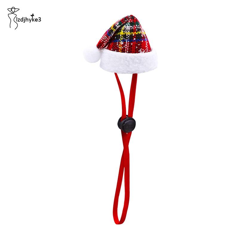 Mũ Giáng Sinh Kèm Dây Đeo Tùy Chỉnh Đáng Yêu Cho Thú Cưng