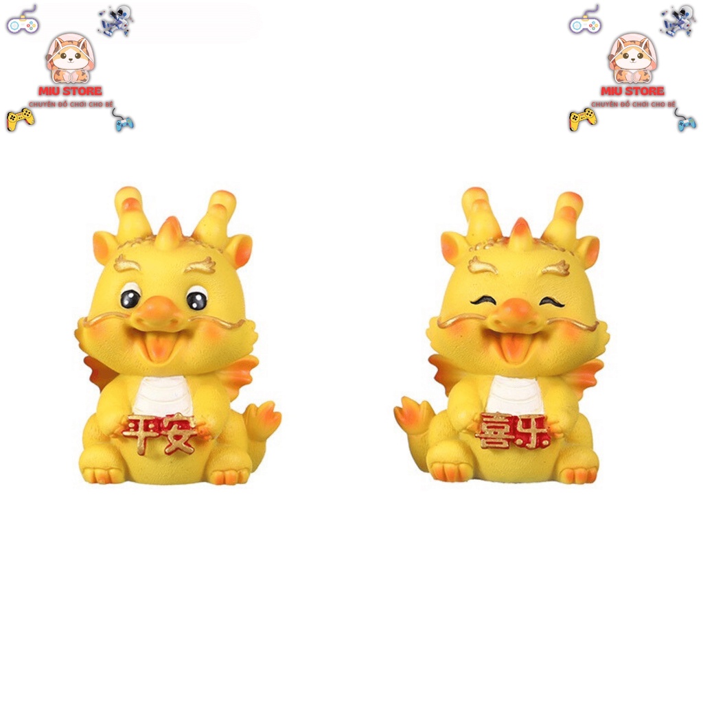 Mô Hình Tượng Rồng Tài Lộc Bằng Nhựa resin Trang Trí Bàn Làm Việc, Ô tô