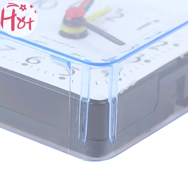 Jr 1 Đồng Hồ Báo Thức Để Bàn mini Hình Vuông Dùng Trang Trí Phòng Ngủ / Học