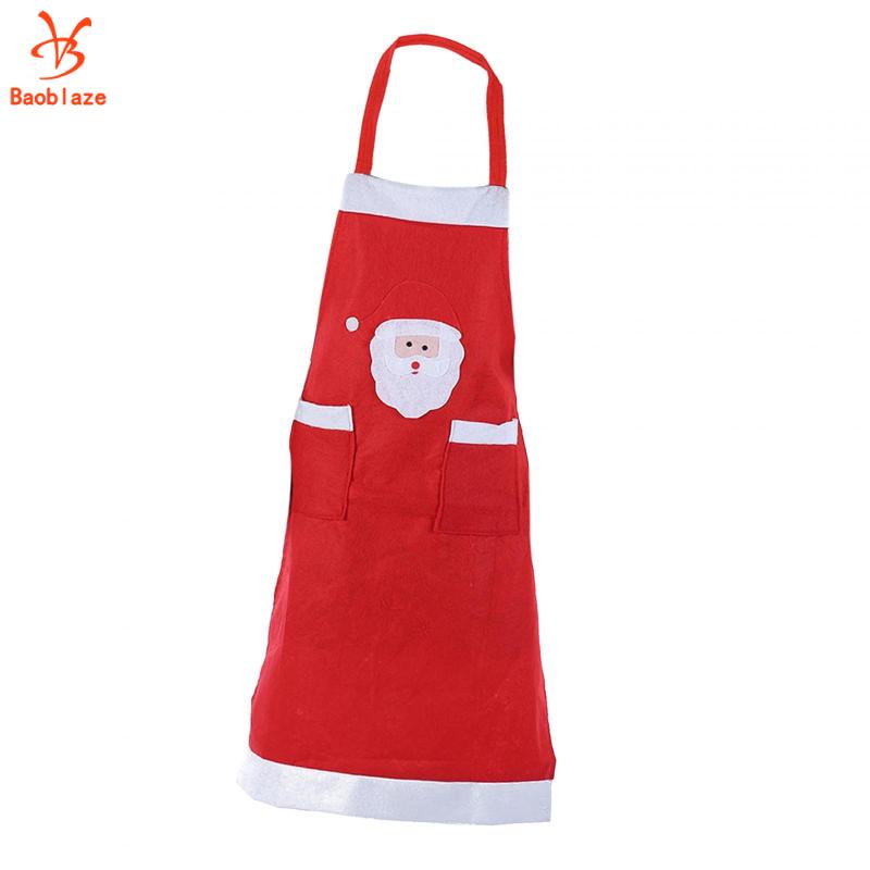 Tạp Dề Nấu Ăn Gia Đình Hình Ông Già Noel Giáng Sinh / Nấu Ăn / Nướng Bánh / Tiệc Tùng