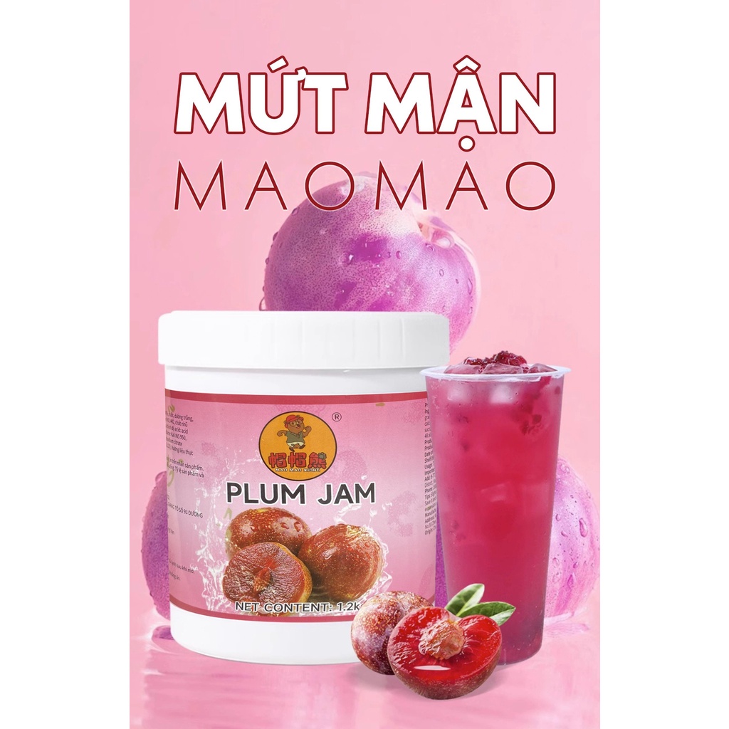 Mứt mận Maomao 1.2kg