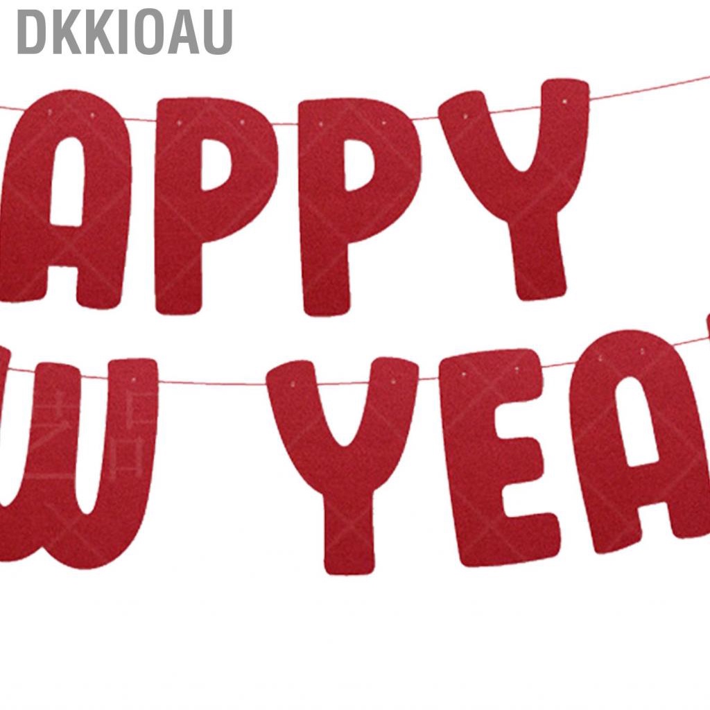 Dkkioau Chinese New Year Banner  2023 Party Decoration Hanging Wonderful Symbolism for Shopping Malls Spring Festival