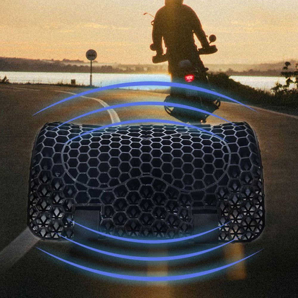 Yveta Đệm Lót Yên Xe Máy Hình Tổ Ong 3D Thoáng Khí Chống Trượt