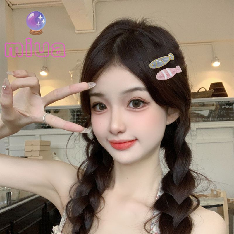 Miua🔮Kẹp Tóc Hình Cá Hề Dễ Thương Thời Trang Mùa Hè Cho Nữ 2024