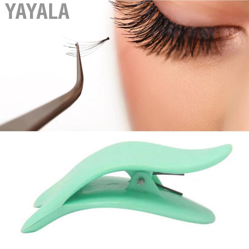 Yayala False Eyelash Applicator Tool Plastic Aid Helper Lightweight Tweezer for Makeup Beauty