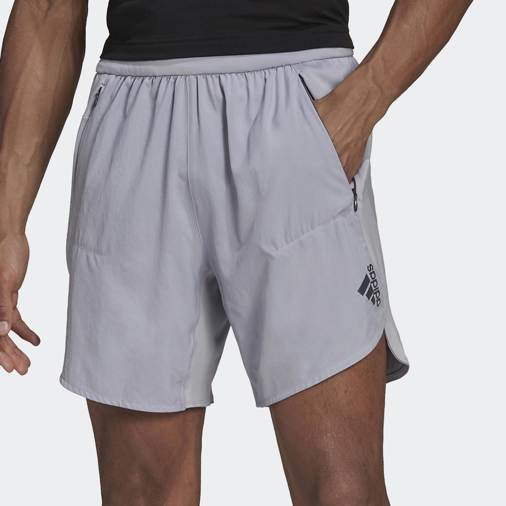 Adidas Tập luyện Quần Short Designed for Training Nam Xám HC4251