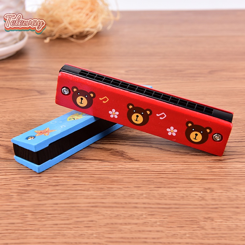 Kèn tremolo harmonica 16 Lỗ 16 Lỗ Nhiều Màu Sắc Dễ Thương Cho Bé