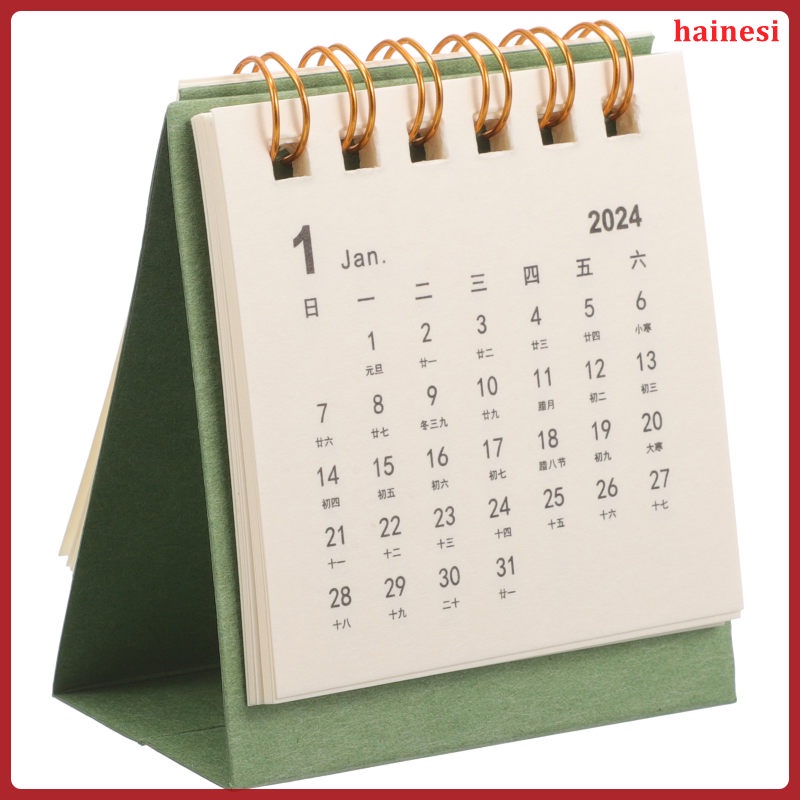 Lịch 2024 Để Bàn mini 2024