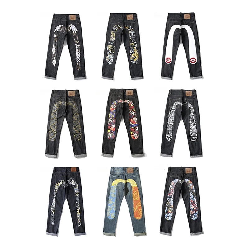 Quần jeans Ống Rộng y2k Phong Cách hip hop Đường Phố Cho Nam Nữ