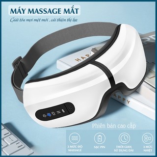 Kính massage mắt Máy massage mắt Kính mat xa mắt sử dụng công nghệ sóng xung tần giảm đau mỏi mắt