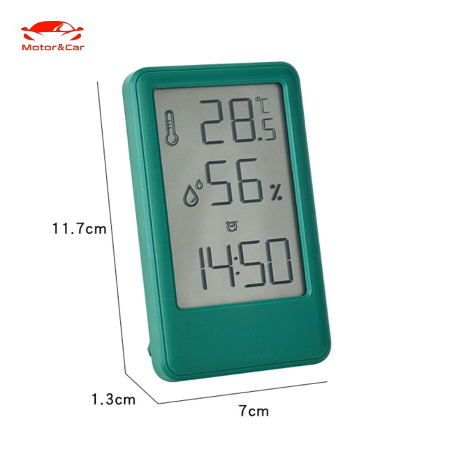 Đồng Hồ Báo Thức Kỹ Thuật Số Màn Hình lcd Hiển Thị Nhiệt Độ Và Độ Ẩm Để Bàn