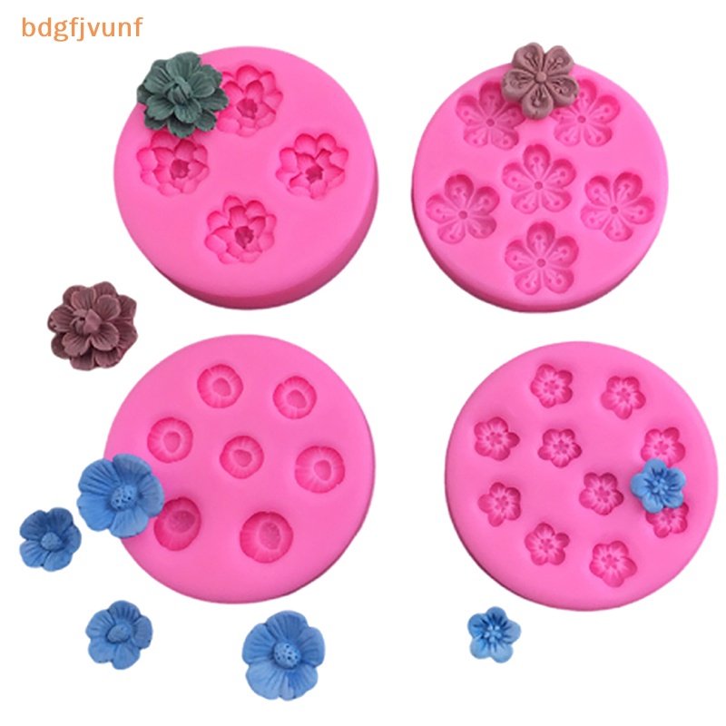 1 Khuôn Silicon Làm Bánh Kẹo Hình Hoa Anh Đào diy vn