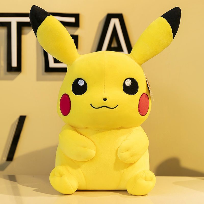 Đồ chơi Pokémon Pikachu Búp bê Đồ chơi sang trọng Búp bê Pikachu Ragdoll Quà tặng sinh nhật Gối bé g