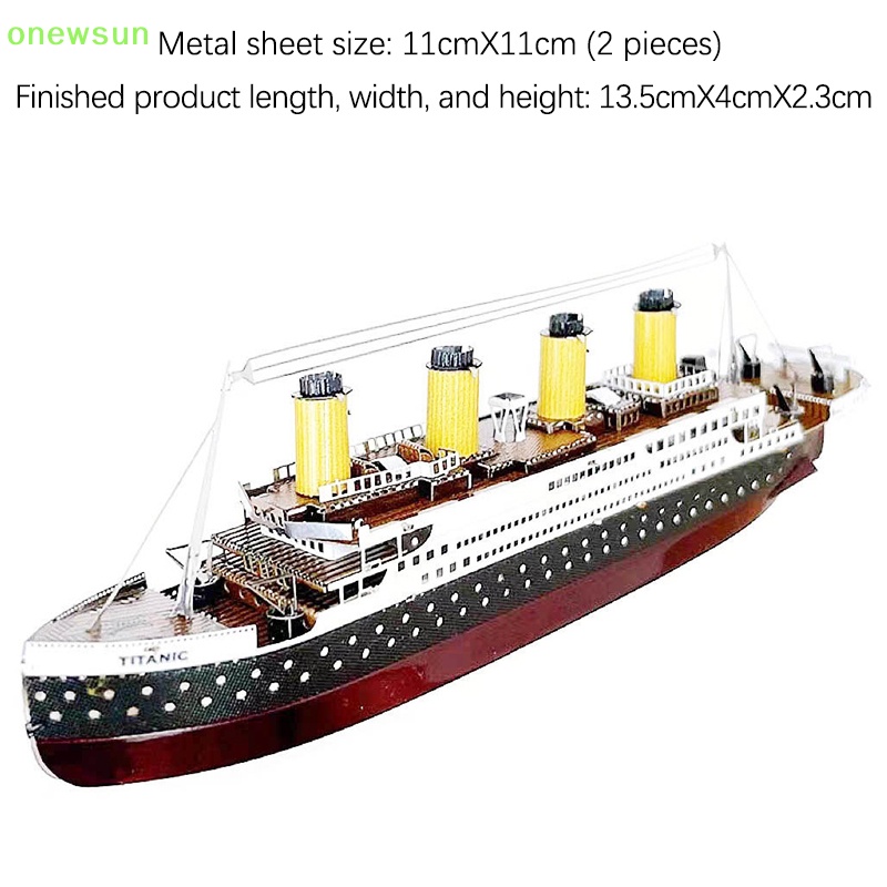 Đồ Chơi Lắp Ráp Mô Hình Tàu titanic Giáo Dục Cho Bé Mới