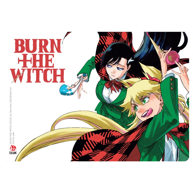 Sách Burn The Witch - Tập 1: Don’t Judge A Book By Its Cover - Tặng Kèm PVC Card - Kim Đồng - Bản Quyền