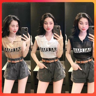  Áo len LƯỚI QC Montoghi cổ polo BALEMAI