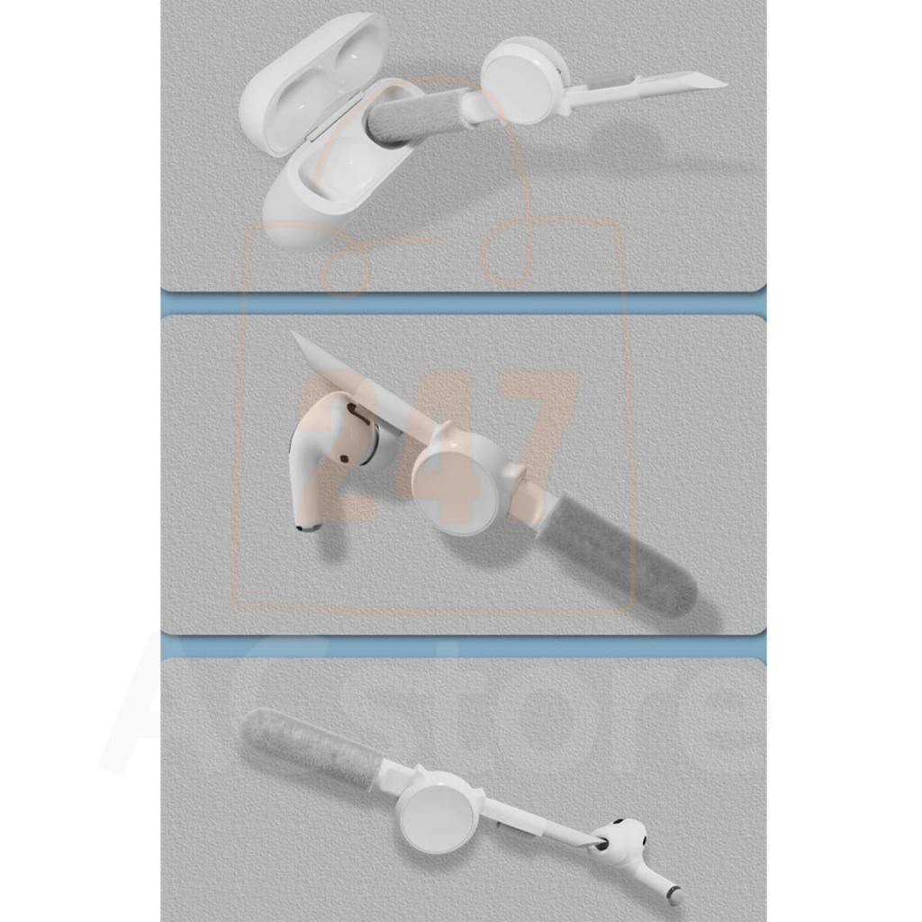 Bình xịt vệ sinh làm sạch màn hình điện thoại - Bộ dụng cụ vệ sinh Laptop Bàn phím Tai nghe đa năng 10in1 ABshop365