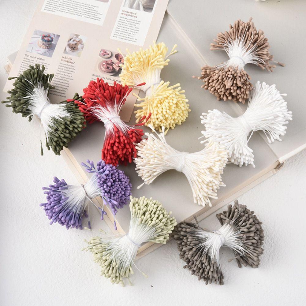 Set 400 Hoa Đào Giả 6cm Bằng Nhựa Màu Sắc Đẹp Mắt