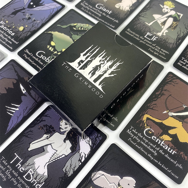 Adventure On Games The Grimwood: A Slightly Strategic, Highly Chaotic Card Game