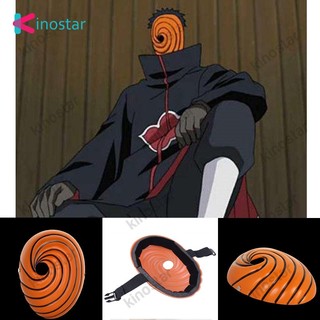 Akatsuki Mặt Nạ Sasuke Obito Mặt Nạ Tobi Naruto Trang Phục Nhựa Anime Cosplay Mặt Đạo Cụ Dự Tiệc.