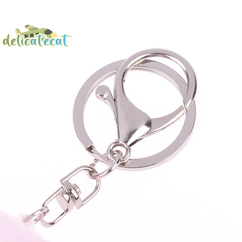 Móc Khóa Búp Bê Gấu Trúc / Gà Nhồi Bông Mềm Mại Đáng Yêu