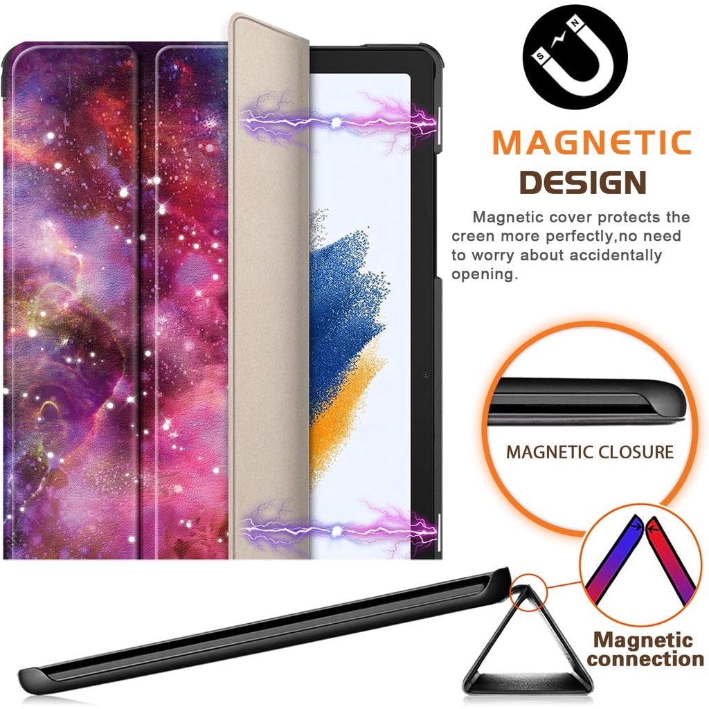Bao Da Máy Tính Bảng Thông Minh Cho samsung galaxy tab a9 / a9 plus galaxy tab a9 plus 11 "2023 sm-J210 / x216 / x218