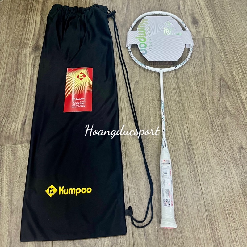 1 Vợt cầu lông KUMPOO K520 PRO chính hãng, căng sẵn 11kg tặng kèm bao đựng và quấn cán tặng ôtô