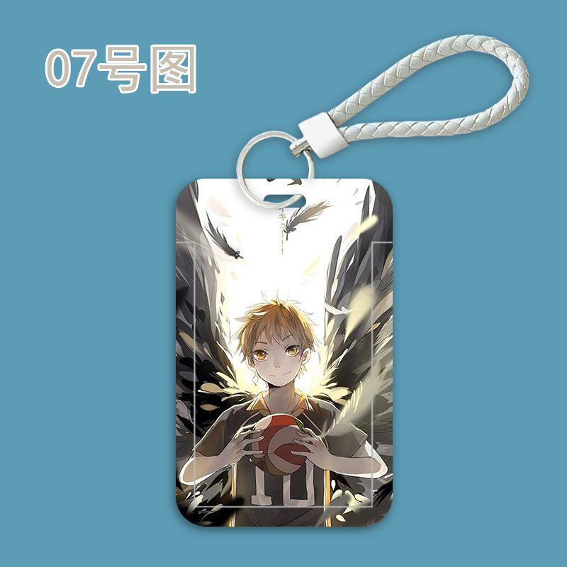 !!!! Haikyuu! Ví Đựng Thẻ id / Danh Thiếp / Thẻ Ngân Hàng Kiểu Dáng Đơn Giản Tiện Lợi Ốp