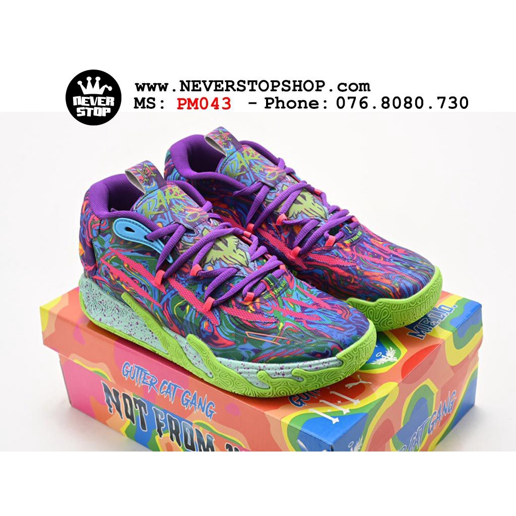 Giày bóng rổ nam PM MB 03 MULTICOLOR mẫu mới hàng đẹp chuẩn chất lượng cao giá tốt| NeverStopShop.com