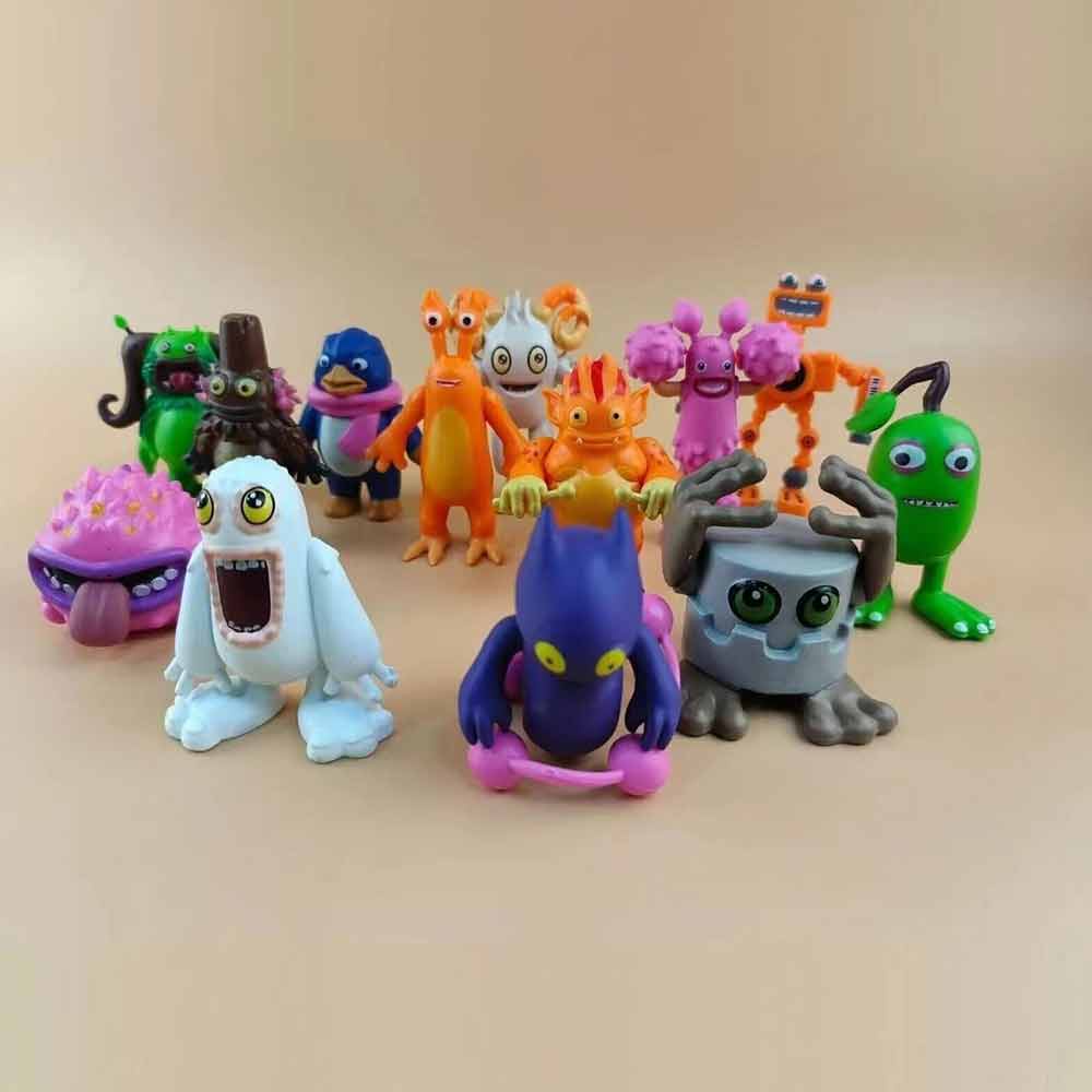 13pc/Set My Singing Monsters Action Figure Toys Wubbox Furcorn Model Doll Gift