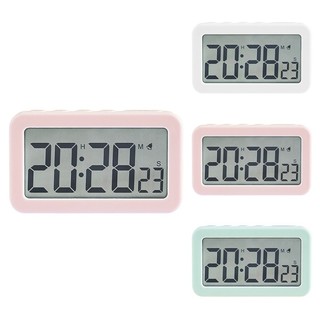 Đồng Hồ Báo Thức Kỹ Thuật Số Chạy Pin 12 / 24H Màn Hình LCD Có Chế Độ Hẹn Giờ Dùng Khi Đi Du Lịch