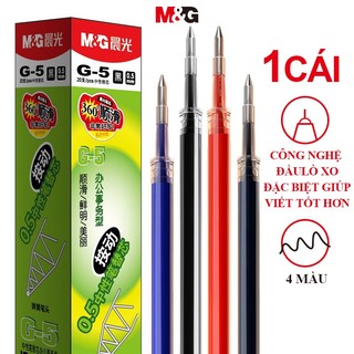  M&G Bút Nạp Mực Đỏ Đen Xanh Dương Cho Bút Gel 0,5mm 0,38mm 0,7mm Đồ Dùng Học Tập Văn Phòng Ruột bút 