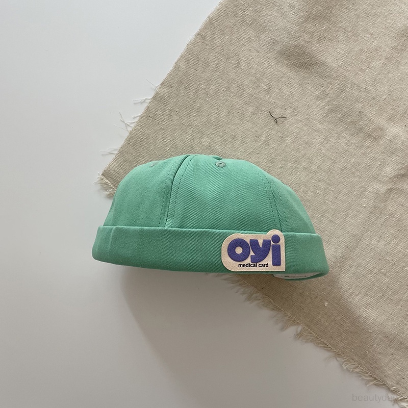 Mũ beanie cotton Nguyên Chất Chống Gió In Chữ baby Dành Cho Bé Trai Bé Gái