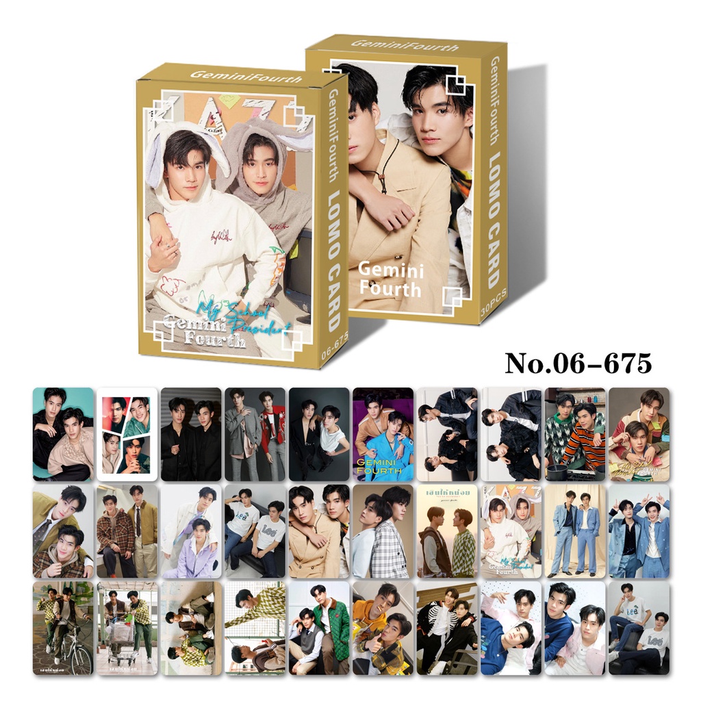 OhmLeng MileApo JimmySea BounPrem BRIGHTWIN BossNoeul FORCEBOOK ZEENUNEW Jong-dunk FIRST-KHAOTUN PondPhuwin BibleBuild WinnySatang NETJAMES Our Sky.y2 Photocard Lomo Card