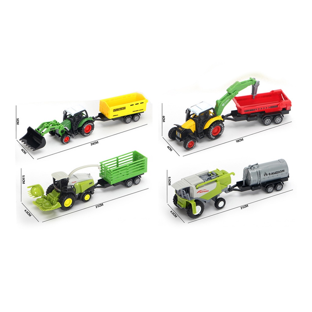 Bộ Đồ Ngủ Thời Trang Cá Tính Trẻ Trung| Bộ Đồ Chơi Xe Nông Trại Hạng Nặng Với Khớp Di Chuyển Phù Hợp Làm Quà Hoàn Hảo Cho Bé Trai 1 55 Mẫu Xe Tải die-Cavester harvester Meneast asian