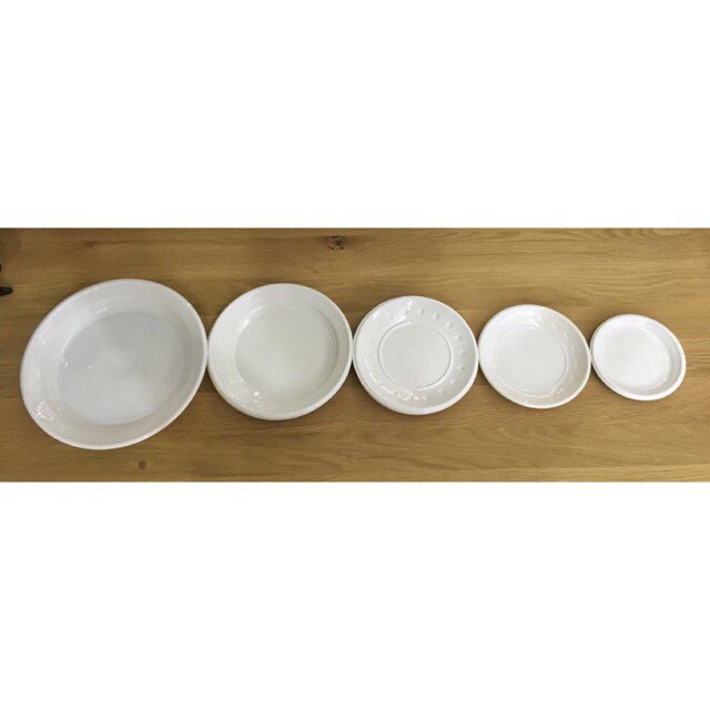 100 Đĩa Nhựa Dùng 1 Lần Size Lớn Nhỏ Các Loại 222, 46, 156, 183, 227