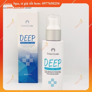 Tẩy da chết Deep Peeling Gel Leau Claire 80ml Hàn Quốc