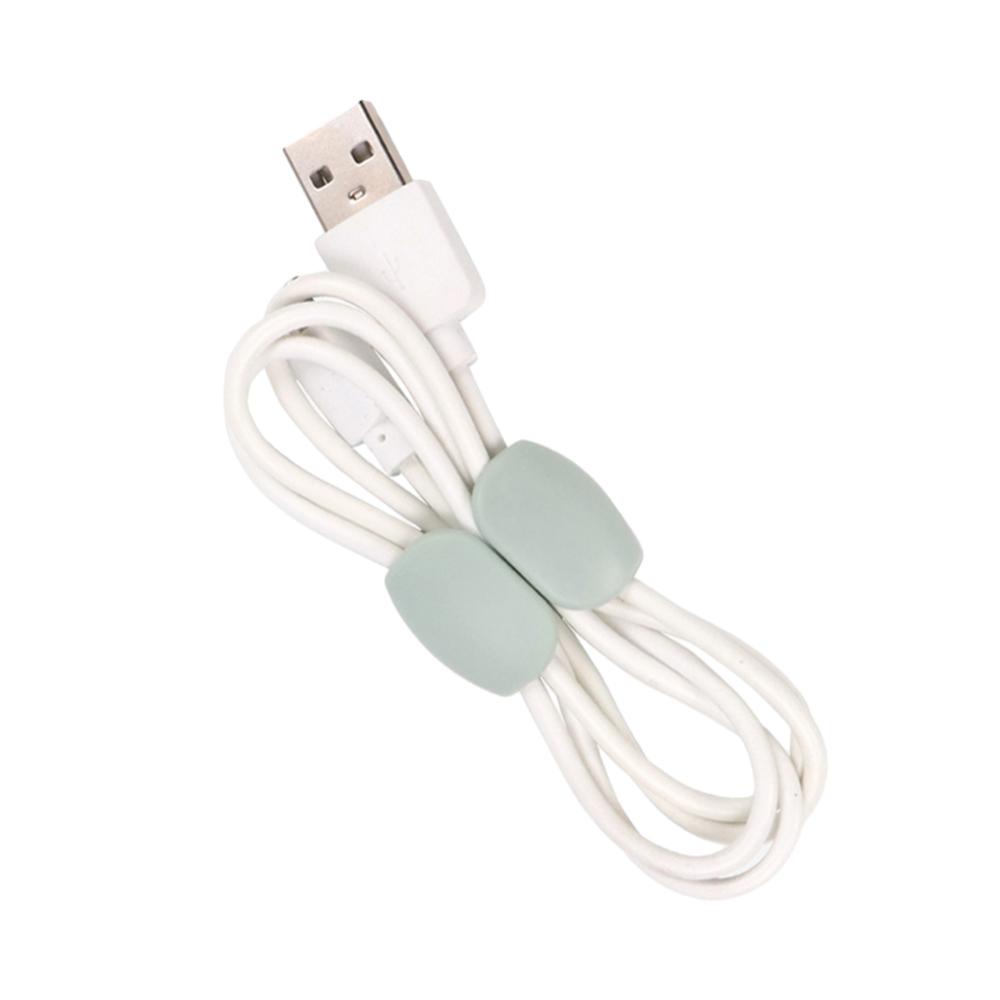 1 / 5 Kẹp Cố Định Dây Cáp Sạc / Tai Nghe Đa Năng c7q5