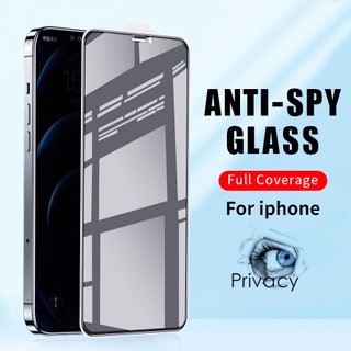 Ốp Điện Thoại Kính Cường Lực Chống Nhìn Trộm Cho iphone 15 14 13 12 11 pro max plus mini 6 6s 7 8 14 15 plus se x xr xs max