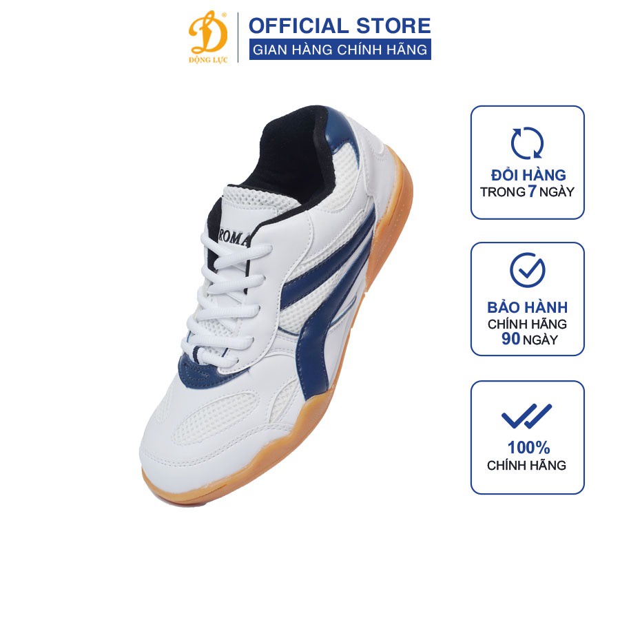 Giày cầu lông nam Promax, giày đánh cầu lông đế chống trơn trượt [tặng móc khóa]