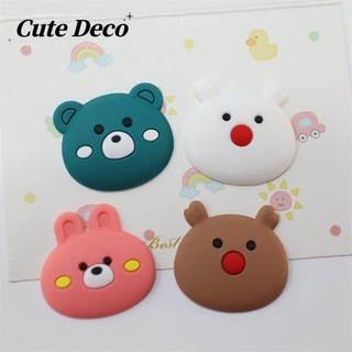 Ấm Tay Hoạt Hình Thỏ Hươu Gấu Jibbitz Charm Crocs Giày Trang Trí PVC