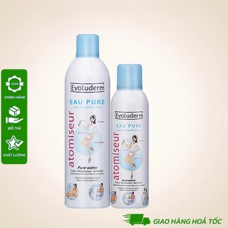 Xịt khoáng Evoluderm Atomiseur Eau Pure 400ml