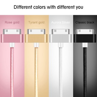 Dây Cáp Sạc 100cm USB Cho iPhone 4 / 4S / iPad 1 2 3