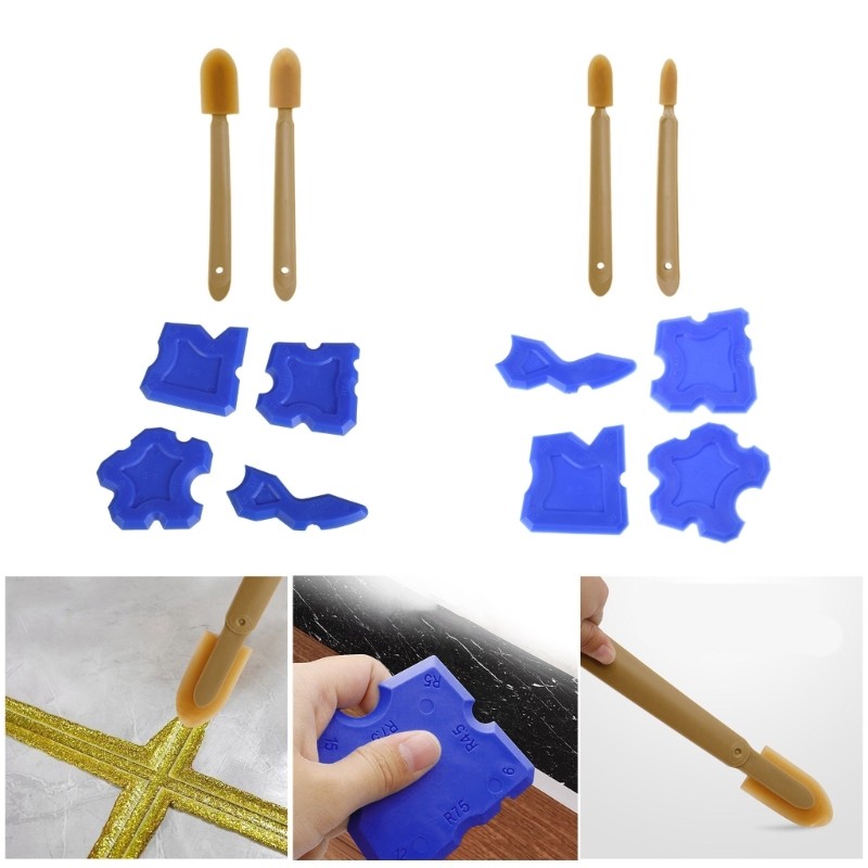 EV Caulking Tool Set Sealant Finishing Tool Grout Scraper Caulking Removal Tool