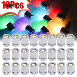 Shikick 10 Chiếc Đèn LED Mini, Bóng Đèn Nhỏ Nhiều Màu Sắc, Đồ Chơi Điện Tử Chạy Bằng Pin Phụ Kiện Tiệc Năm Ngày Lễ Trang Trí