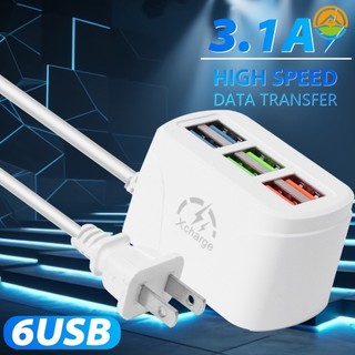 Ổ cắm mở rộng bộ sạc cắm EU / US / UK - Multi-port 6USB / 2USB + 2Type-C / 3PD + 3USB Phụ kiện sạc du lịch di động nhỏ - Ổ cắm chuyển đổi nguồn nhanh